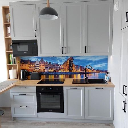 Apartament Przy Stadionie Daire Gdansk Dış mekan fotoğraf