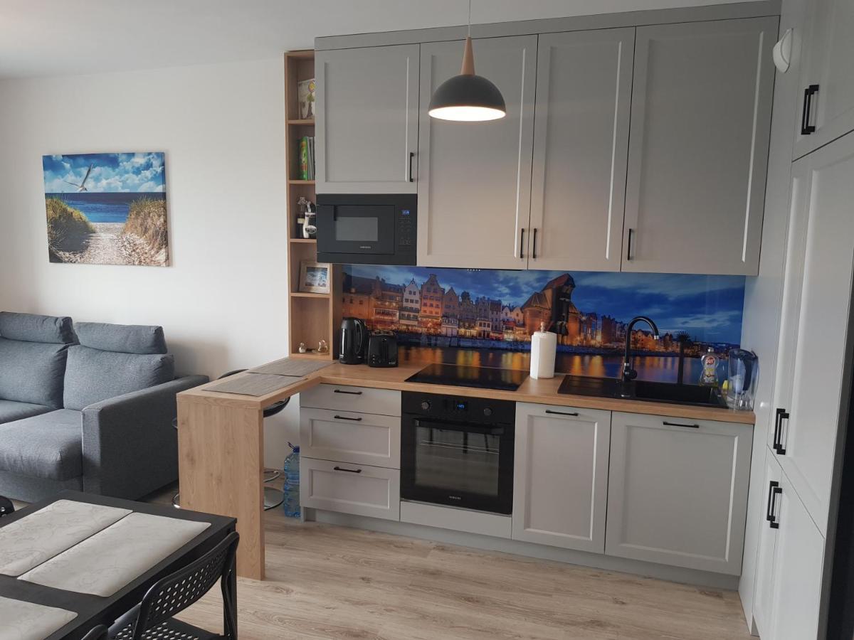 Apartament Przy Stadionie Daire Gdansk Dış mekan fotoğraf