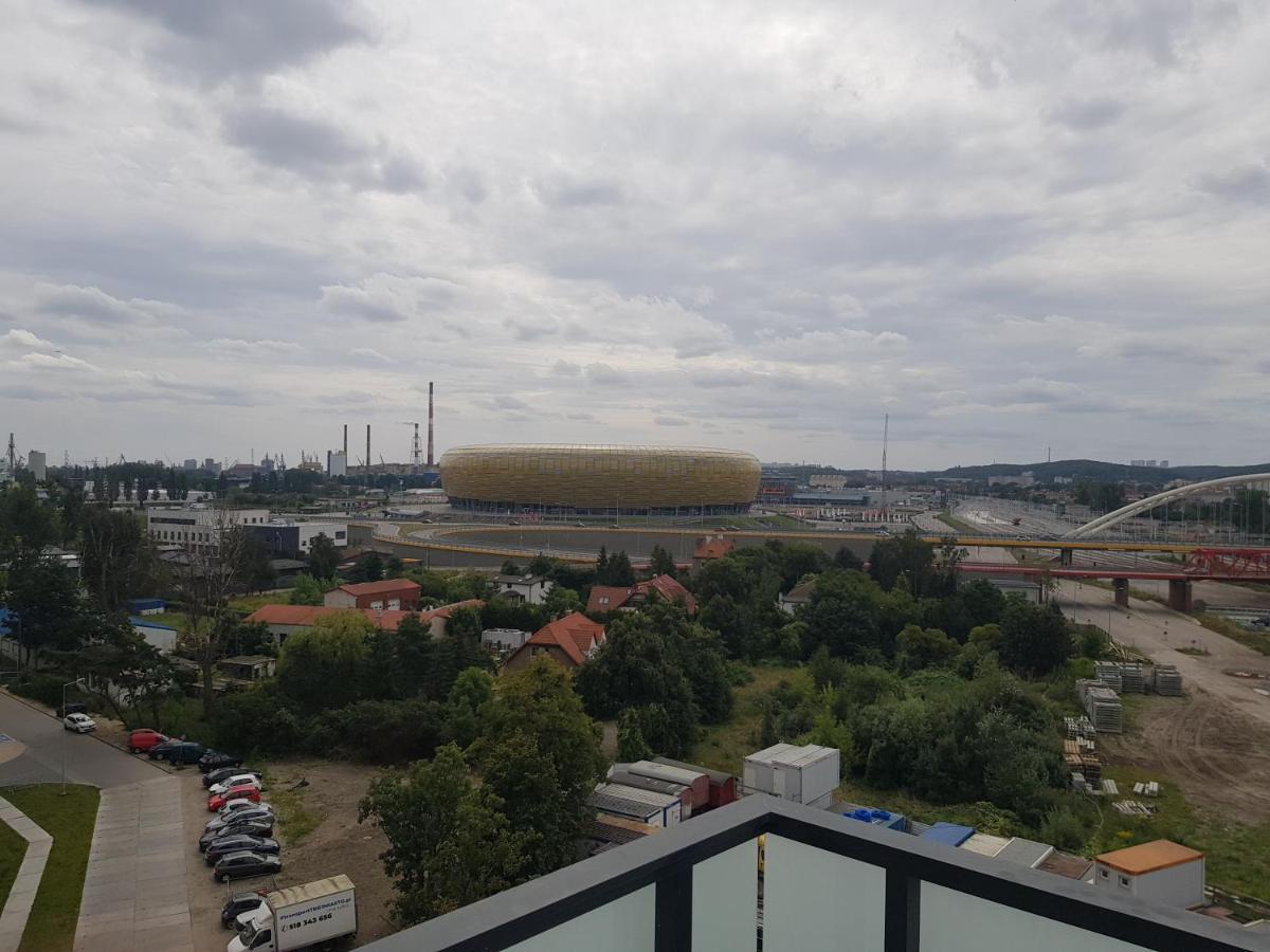 Apartament Przy Stadionie Daire Gdansk Dış mekan fotoğraf