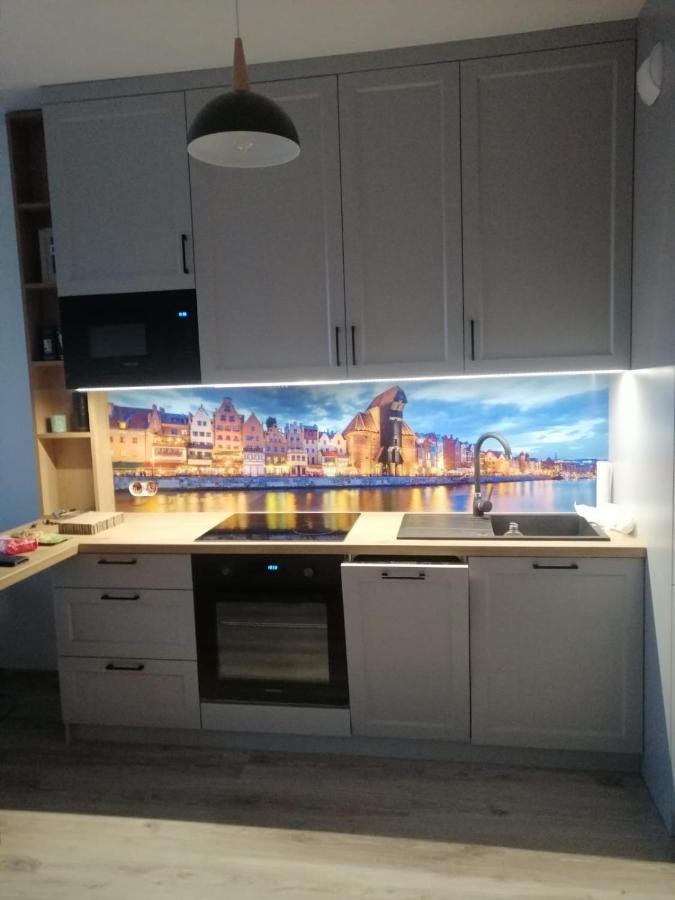 Apartament Przy Stadionie Daire Gdansk Dış mekan fotoğraf