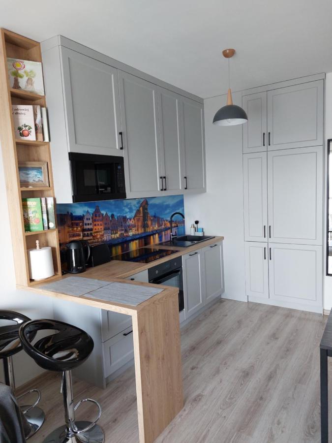 Apartament Przy Stadionie Daire Gdansk Dış mekan fotoğraf