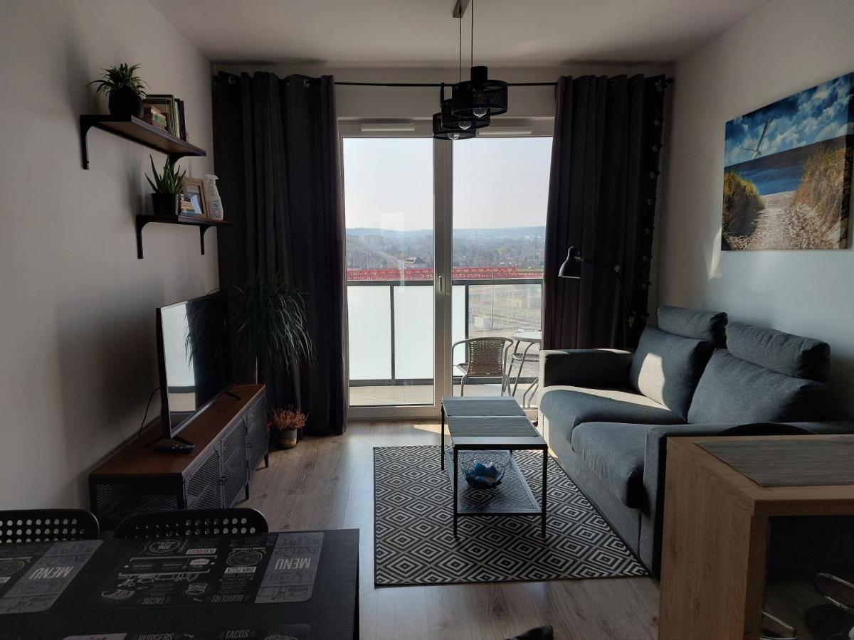 Apartament Przy Stadionie Daire Gdansk Dış mekan fotoğraf
